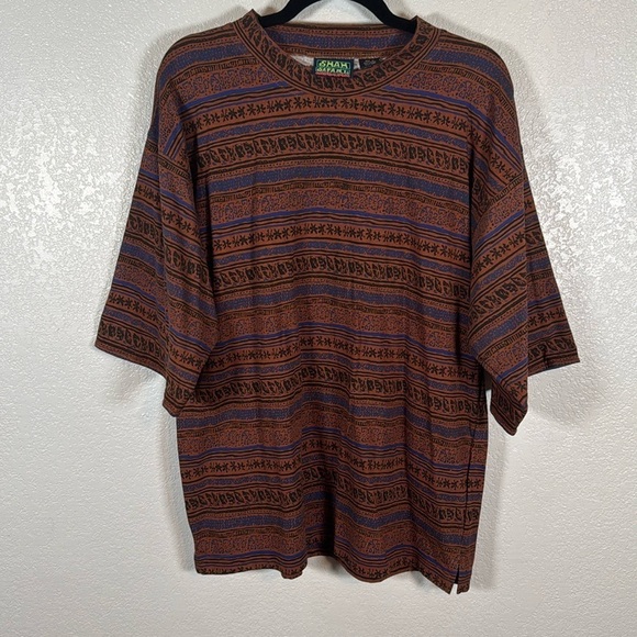 Sham Safari Other - Vintage Sham Safari All African Over Print 90’s Tee Shirt Size Medium